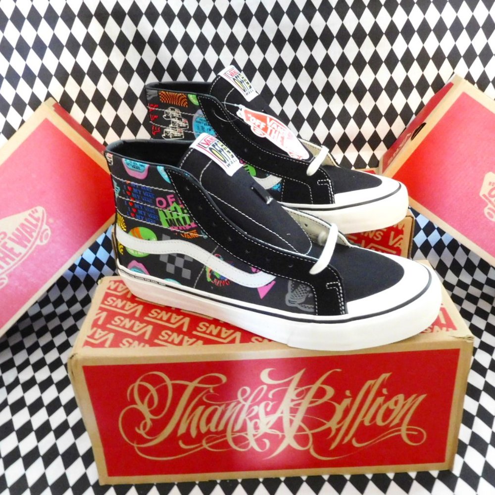 Vans SK8 Hi 138 Decon Black Multi Ultra